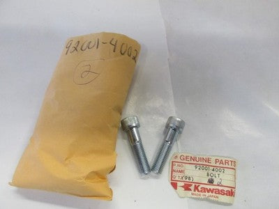 NOS Kawasaki  Hub Sprocket Bolt 79-82 KDX250 KDX400 KDX450 92001-4002 sold as 2