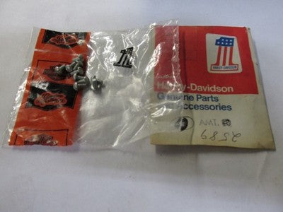 10 - NOS OEM Harley Davidson 6-32 x 1/4" Pozidriv pan head Screws P/N 2589