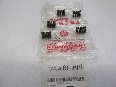 NOS OEM Kawasaki 1976 1977 1979 KZ750 LTD TWIN SPRING QTY5 92081-144