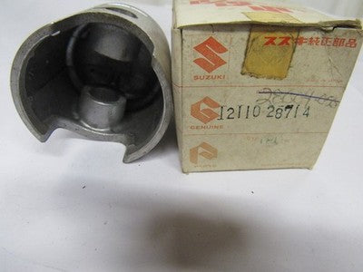 NOS Genuine Suzuki Piston 0.50 71-77 RV125 TC125 TS12  2ND OVER S 12110-28713/14