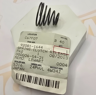 New Original OEM Kawasaki 92081-1644 Spring Clutch Release