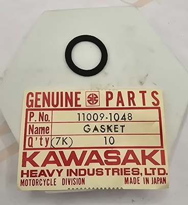 Kawasaki KZ1000 Signal Lamp Gasket 11009-1048 NOS