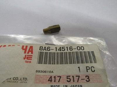 NOS New OEM Yamaha 8A6-14516-00 Main Jet  NOS