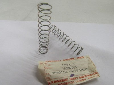 Kawasaki NOS NEW 16006-003 Throttle Valve Spring C2 C2SS C2TR Roadrunner 120