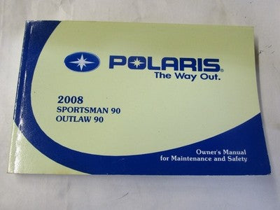 Polaris Owners Manual Book 2008 Sportsman 90