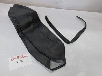 KAWASAKI W1 COMMANDER  SEAT SADDLE COVER W STRAP
