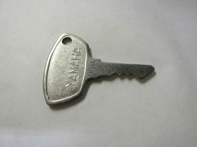 Vintage Yamaha OEM Factory Pre Cut Motorcycle Key # 601
