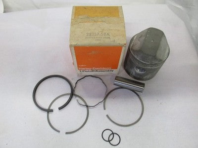 Harley NOS 58-69 Ironhead 900cc Sportster .050+ Piston Ring Set OEM: 22257-58A