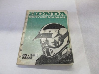 Honda Factory Service Repair Shop Manual 85-94 CR80R CR80 R