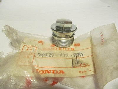 NOS HONDA XL100S XL125S XL185S XR200 FRONT FORK BOLT OEM # 90127-437-770