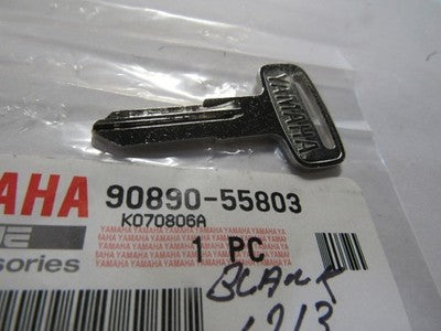 NOS Yamaha Motorcycle Blank Key #1213 90890-55803