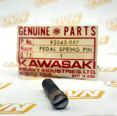 NOS Kawasaki SHIFTER LEVER Spring PIN H1 Z1 KZ1000 KZ900 G31m F81M OEM 92043-057