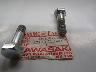 Kawasaki NOS NEW 44041-020 Fork Top Bolt G3 KH G3SS G3TR KH100 Bushmaster