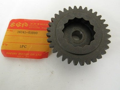 NOS Genuine Suzuki Kick Start Pinion Gear 32 Teeth TC120 K10 K11 K15 26241-03000