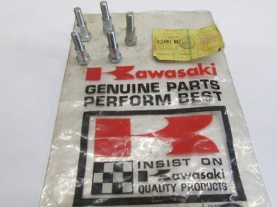Kawasaki NOS NEW 92001-111 Bolt F3 F4 F5 F6 F7 F9 G3 G4 G5 KV G3SS G3T sold as 5