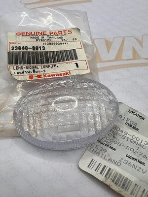 Kawasaki Front Lamp Lens Part Number - 23048-0013