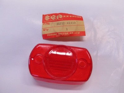 New OEM Suzuki taillight lens 1977-79 PE175 PE250 DR370 tail light lamp lens NOS