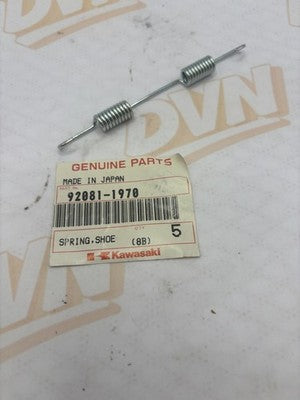 NOS Kawasaki 92081-1970 Shoe Spring