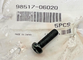 NOS YAMAHA 98517-06020-00 PAN SCREW