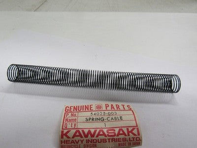 Kawasaki NOS NEW 54025-003 cable  Spring G4 g3 G4TR Ke100