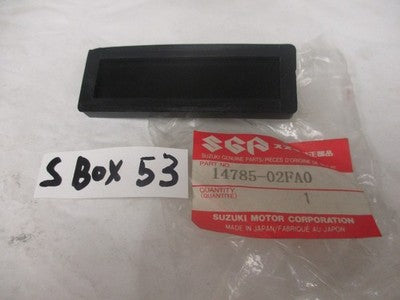 NOS SUZUKI TL1000 MUFFLER COVER CUSHION 14785-02FA0