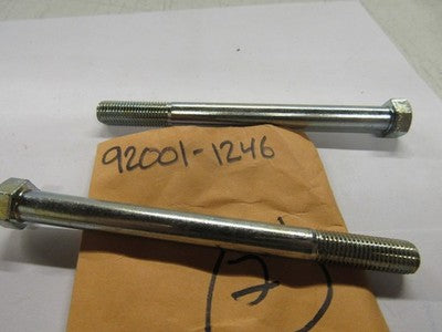 NOS KAWASAKI 1973-75 F11 F11-A F11-B F11M HEX HEAD BOLT 10X17 PART# 92001-1246