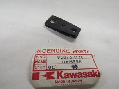 Kawasaki NOS NEW 92075-1136 Pilot Box Damper KZ KZ440 KZ400 KZ305 CSR LTD