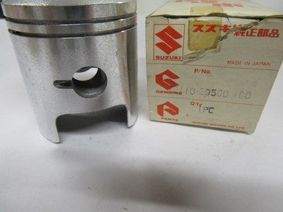 NOS Suzuki OEM Piston 1.0mm  1978-1979 TS185 Sierra 12110-29500-1.00