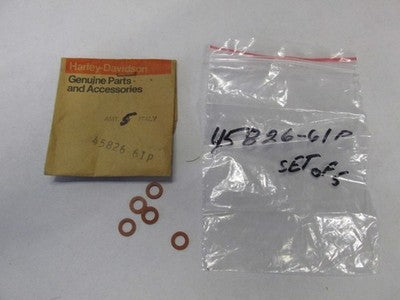 HARLEY Aermacchi Drain plug washer OEM 45826-61P QTY 5