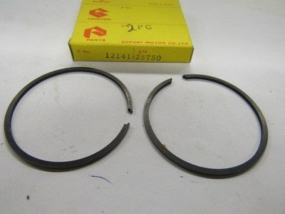 GENUINE NOS Suzuki TS90 Piston Ring Set 2nd Oversize 12141-25750