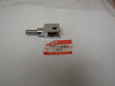 NOS OEM Suzuki LS650 Front Footrest Holder 43527-24B01