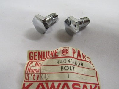 NOS KAWASAKI 1973 -1979 STEERING STEM BOLT KH100 KE250 KD175 F4 5 6 44041-008