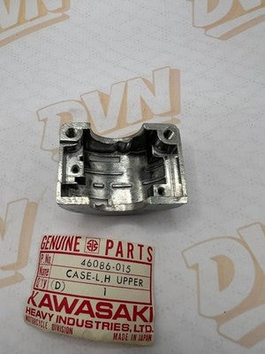 NOS OEM KAWASAKI G4TR G5 F7 LEFT UPPER CASE 46086-015