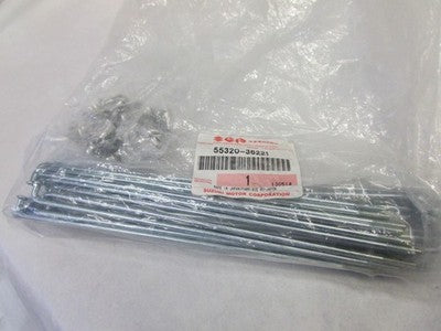 Suzuki 1974-1978 GT185  nos FRONT SPOKE SET  55320-36221