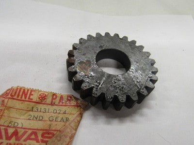 Kawasaki 13131-024 2nd Gear Output Shaft 24T F9 F5 F81M F8 Bison NOS Vintage