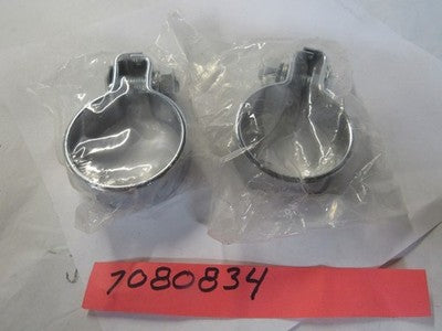 NEW OEM Victory Exhaust Clamp Chrome Standard Deluxe Cruiser 7080834 SOLD AS 2
