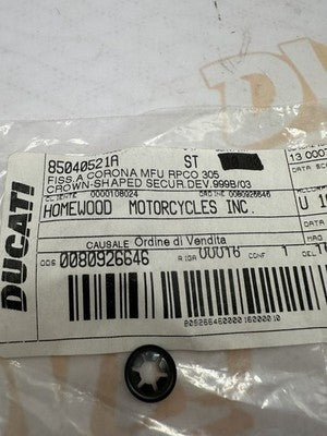 85040521A NEW OEM DUCATI CLIP
