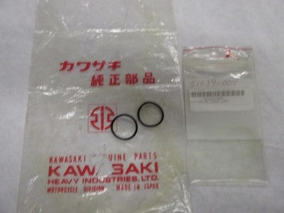 2 Kawasaki NOS NEW 51039-004 Fuel Cock Joint O Ring KZ KZ400