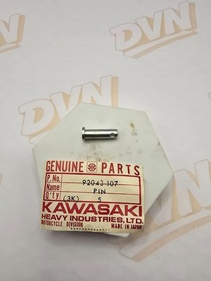 New OEM Kawasaki 92043-107 Rear Brake Cable Pin NOS