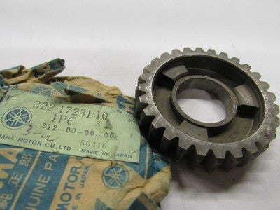 NOS Yamaha 1974 MX250 MX360 2nd Wheel Alternative Gear 322-17221-10-00