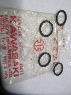 NOS NEW OEM FACTORY KAWASAKI MC1 KH125 KX80 G3TR G5 26MM QTY4 O-RING 670B3026