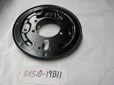 SUZUKI #54510-19B11 Left Front Brake Back Plate  "NEW OEM " replaces 54510-19B00