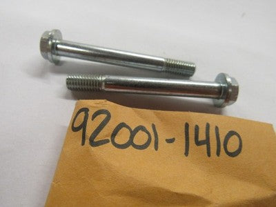 NOS NEW OEM FACTORY KAWASAKI KX80 KX125 KDX175 BOLT 8X69 92001-1410    SOLD AS 2