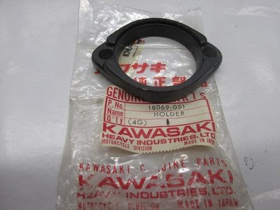 KAWASAKI F7 KE EXHAUST FLANGE HOLDER NOS OEM PT # 18069-051