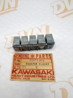 Kawasaki NOS NEW 92075-093 Cylinder Rubber Damper F9 350