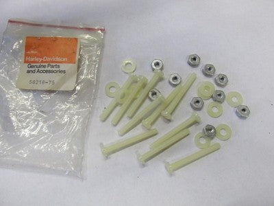 NOS original Harley-Davidson Windshield Mounting Bolt Kit OEM 58218-75 71-78 FLH