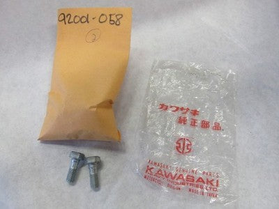 Kawasaki NOS NEW 92001-058 Banjo Bolt W1 W2 W1SS W2SS W2TT Commander