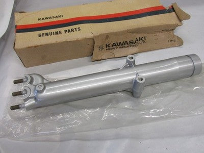NOS Kawasaki 1971-75 F7 1970-71 G31 M Left Lower Outer Fork Tube # 44005-034-80