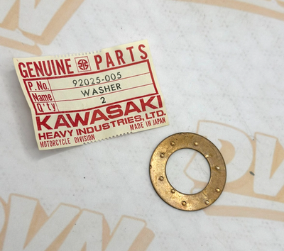Kawasaki NOS NEW 92025-005 Side Washer Shim G3 G4 KD KE KS KV KX KDX G31M G3SS