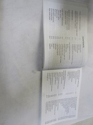 1989 YAMAHA MOTORCYCLE XC125W XC125ZW LIT-11626-06-86 OWNERS MANUAL